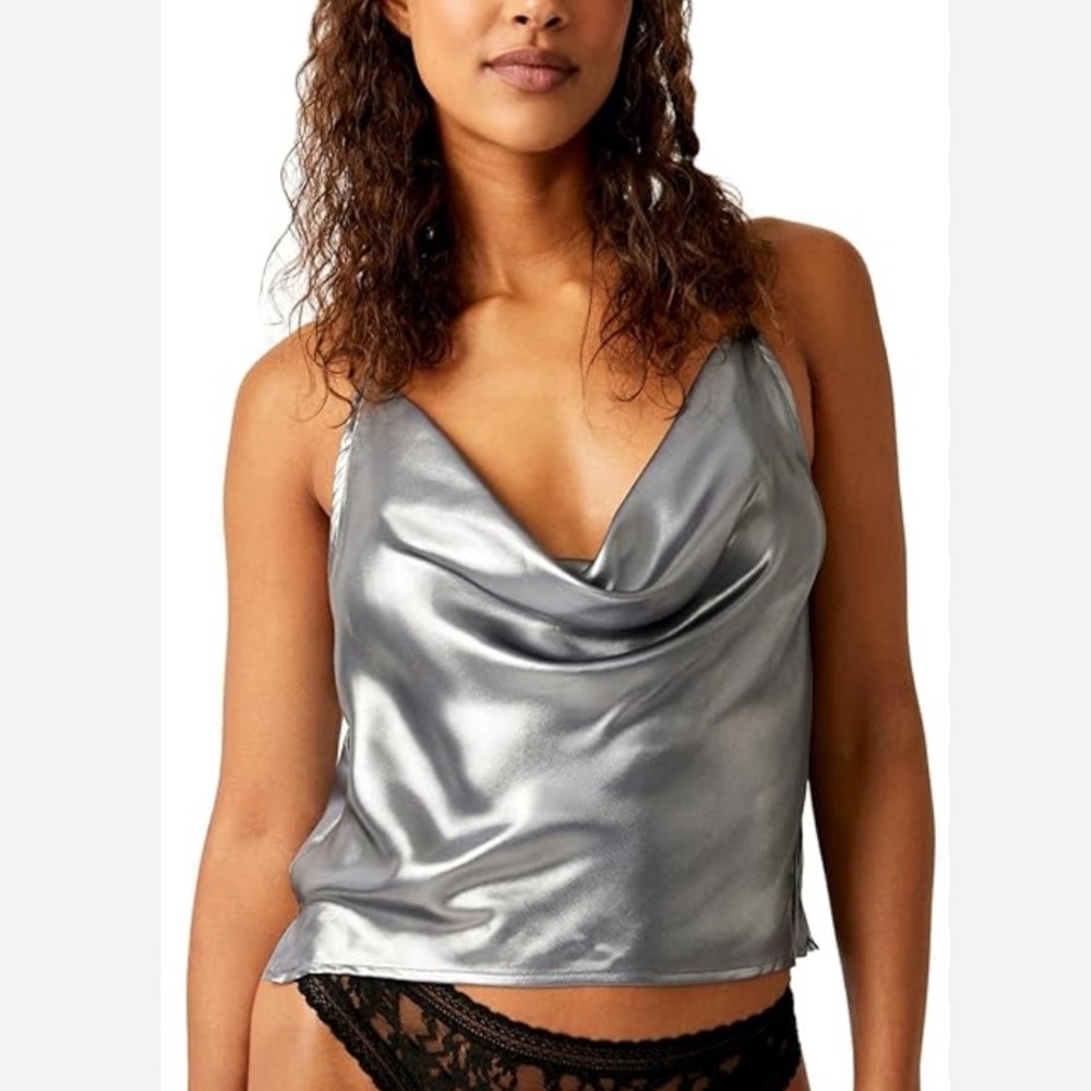 Free people intimates sunset shimmer top